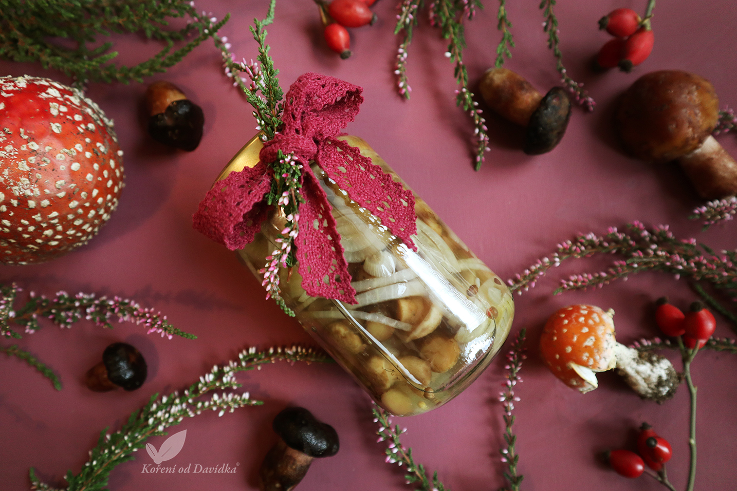 nakladané houby- vodoznak